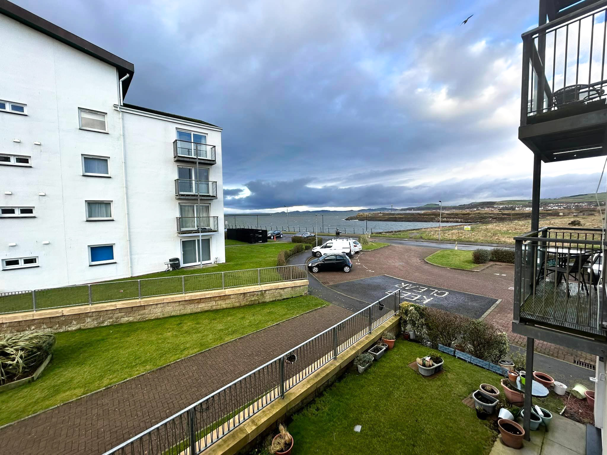 Panoramic Views of Marina & Seamill Coast Homes Ayrshire